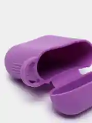 Фиолетовый чехол для наушников Apple AirPods 1, 2, TWS i9s, i10, i12, i13, i14, i15, i100