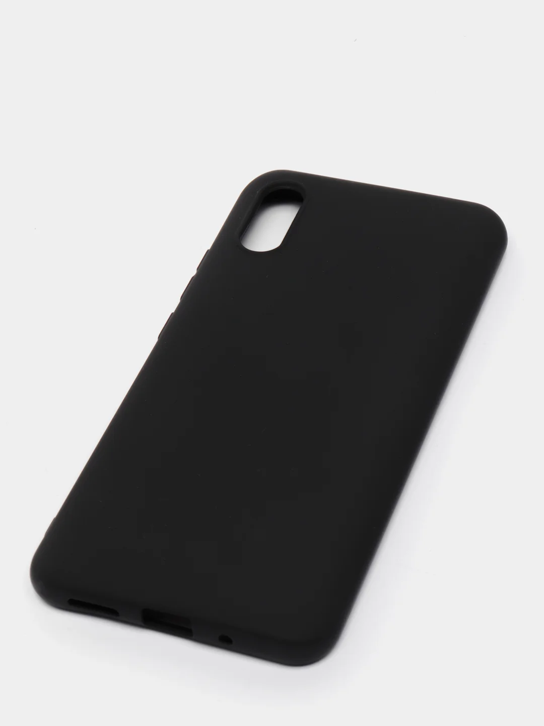 Черный чехол для Xiaomi Redmi 9A (Сяоми Редми 9А) силиконовый, матовый, цветной