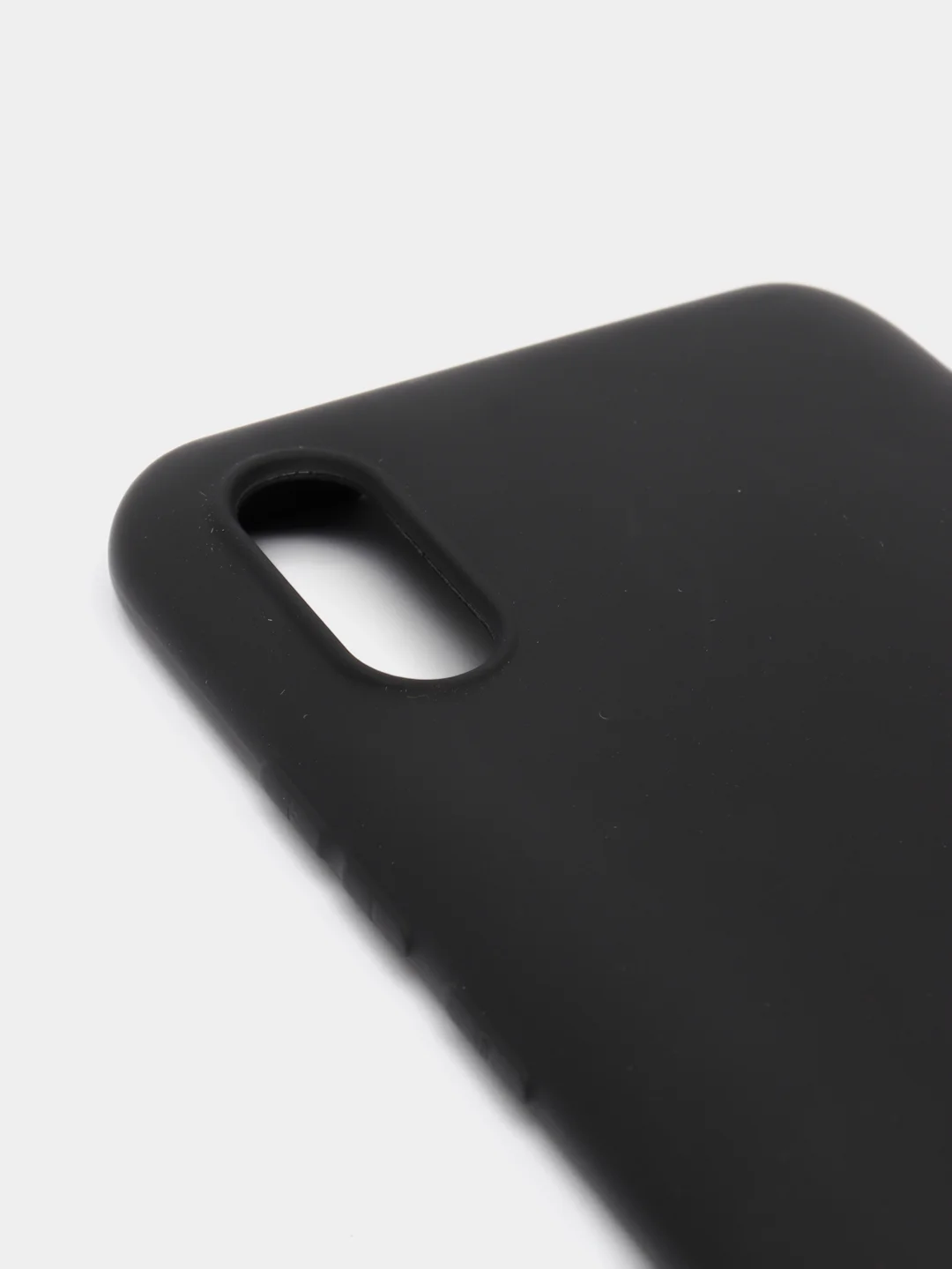 Черный чехол для Xiaomi Redmi 9A (Сяоми Редми 9А) силиконовый, матовый, цветной