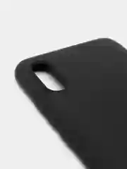 Черный чехол для Xiaomi Redmi 9A (Сяоми Редми 9А) силиконовый, матовый, цветной