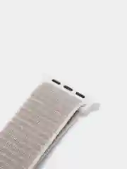 Белый нейлоновый тканевый ремешок "Альпийская петля" для смарт-часов Apple Watch