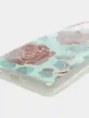 Белый чехол для Huawei Y5p/Y6p/P30 Lite/P40/P40 Lite/P40 Pro/Honor 9C/9S/30/30s/30 Pro, блестки