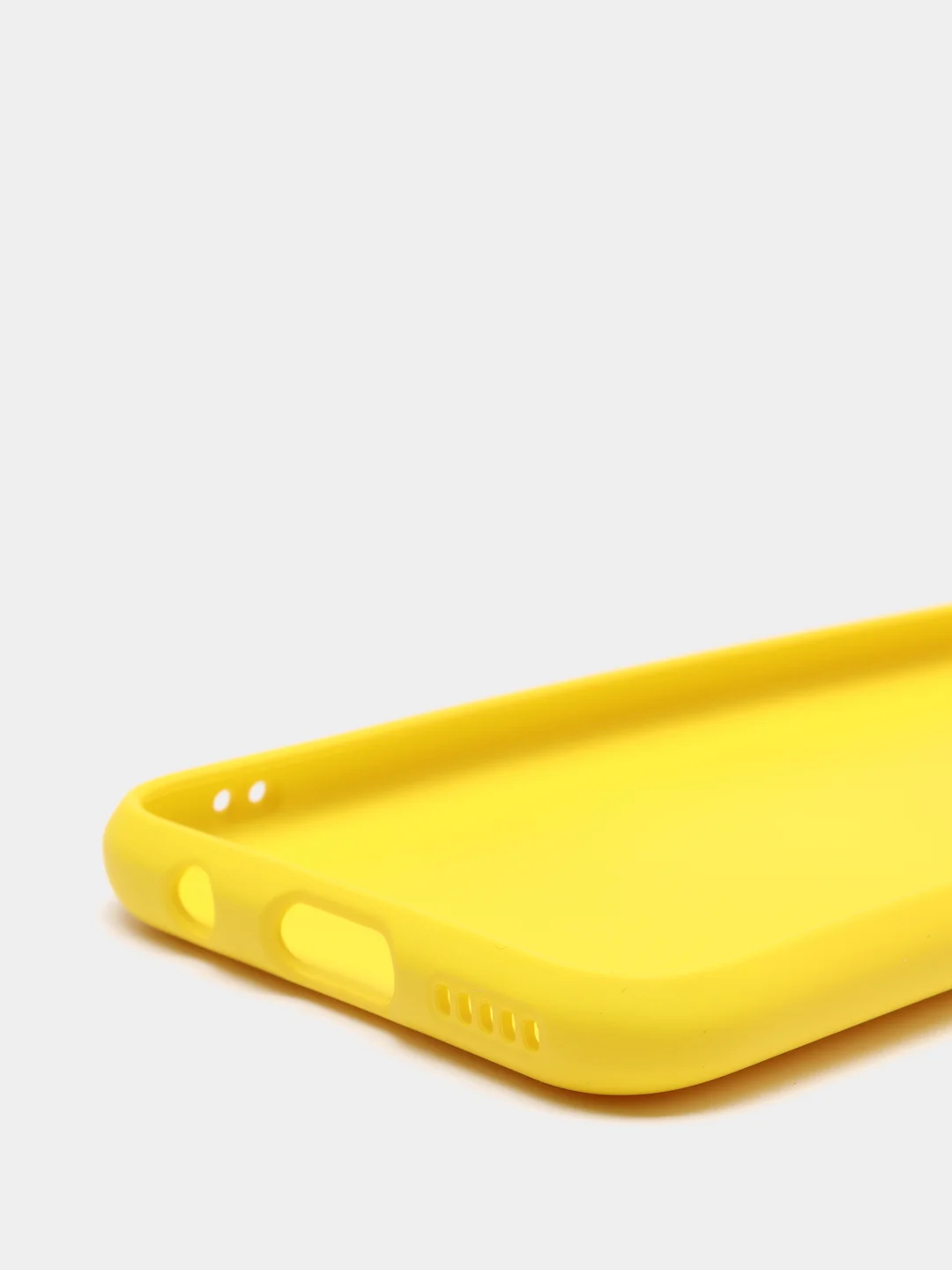 Желтый чехол Huawei P40 Lite, Хуавей П40 Лайт, силиконовый, противоударный