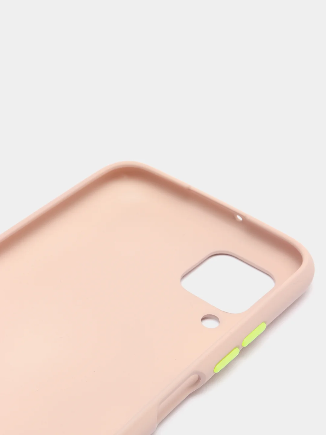 Бежевый чехол Huawei P40 Lite, Хуавей П40 Лайт, силиконовый, противоударный