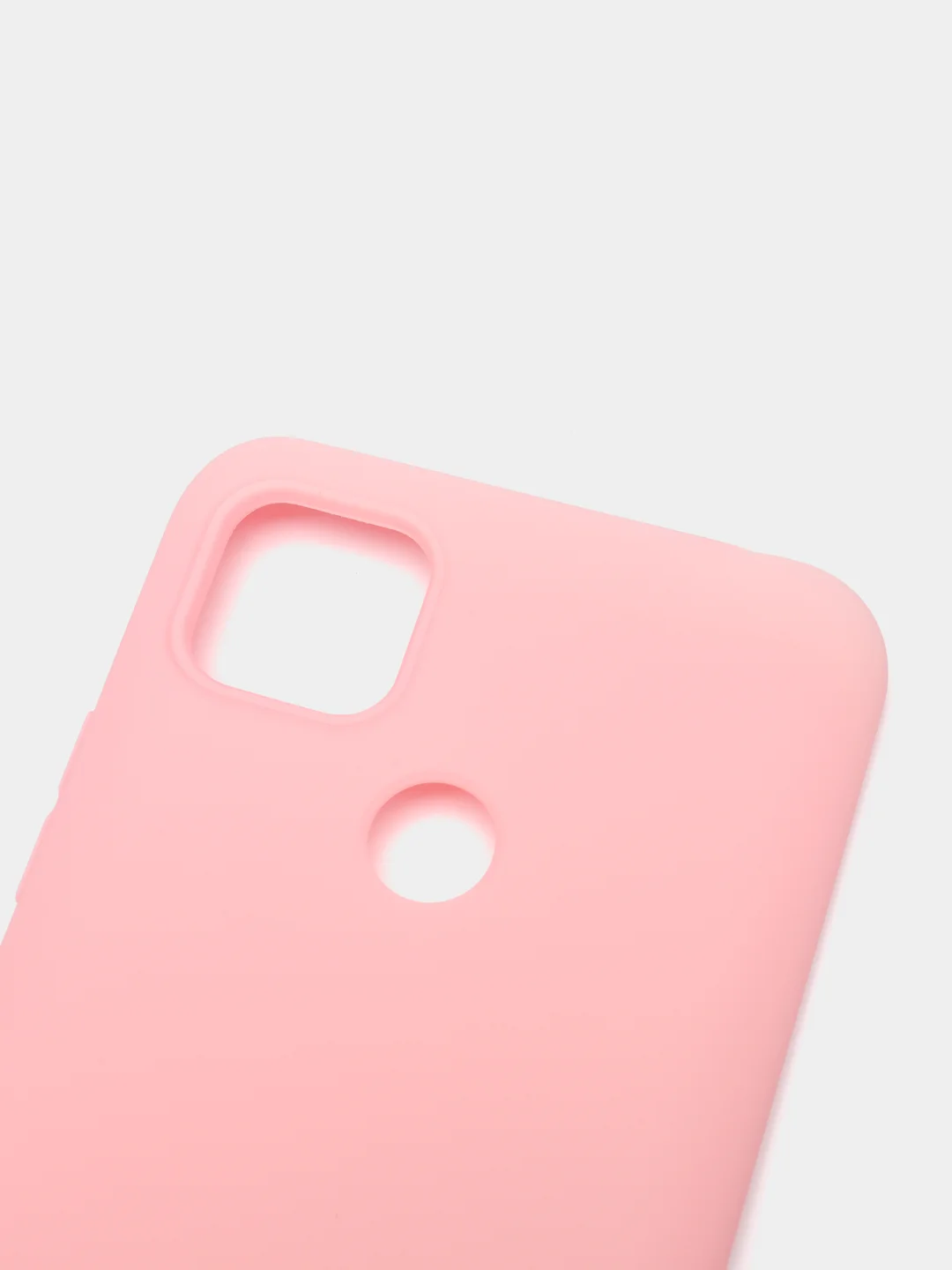 Розовый чехол Xiaomi Redmi 9c, Redmi 10a силиконовый