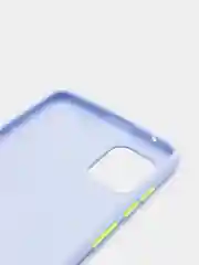Лавандовый чехол Samsung Galaxy Note 10 Lite, Галакси Нот 10 Лайт силиконовый с цветными кнопками