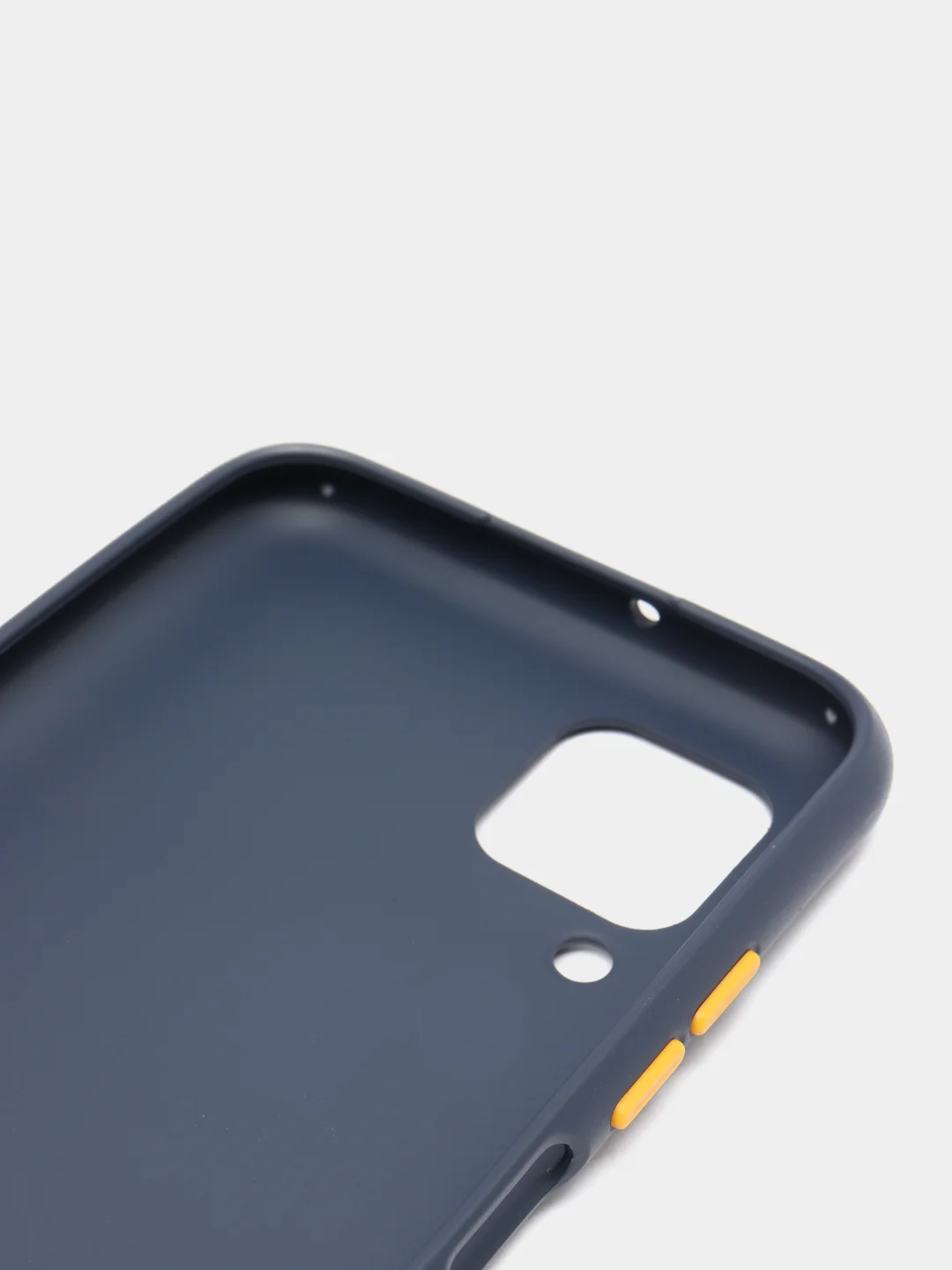 Темно-синий чехол Huawei P40 Lite, Хуавей П40 Лайт, силиконовый, противоударный