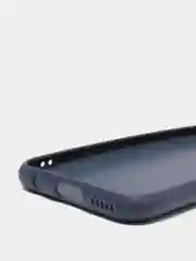 Темно-синий чехол Huawei P40 Lite, Хуавей П40 Лайт, силиконовый, противоударный