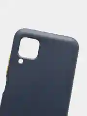 Темно-синий чехол Huawei P40 Lite, Хуавей П40 Лайт, силиконовый, противоударный