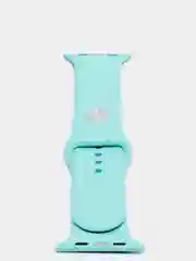 Бирюзовый силиконовый ремешок для Apple Watch 3, 4, 5, 6, 7 SE на 38/40 и 42/44