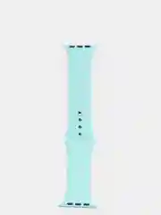 Бирюзовый силиконовый ремешок для Apple Watch 3, 4, 5, 6, 7 SE на 38/40 и 42/44