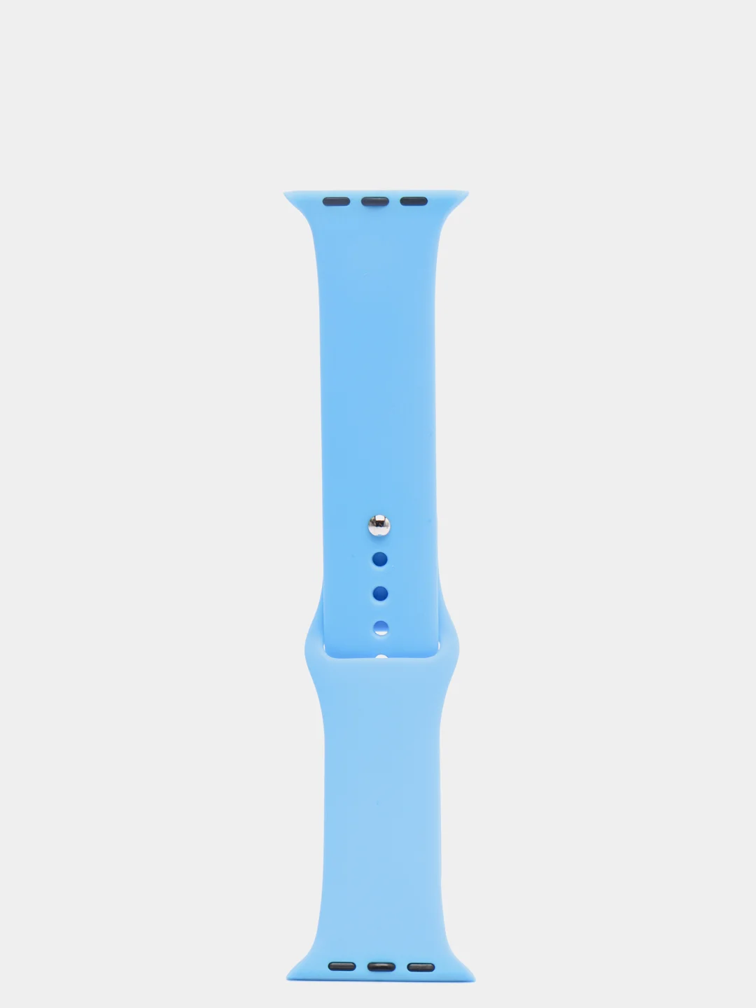 Лазурный силиконовый ремешок для Apple Watch 3, 4, 5, 6, 7 SE на 38/40 и 42/44