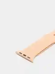 Бежевый силиконовый ремешок для Apple Watch 3, 4, 5, 6, 7 SE на 38/40 и 42/44