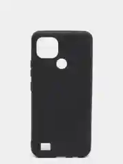 Угольный чехол силиконовый Realme C21 Реалми С21 цветной, матовый