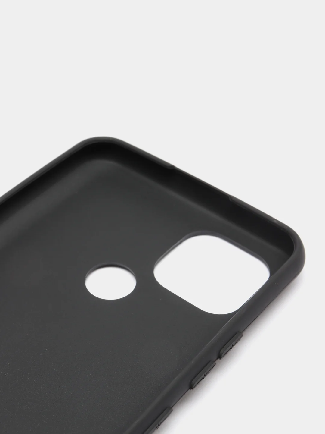 Угольный чехол силиконовый Realme C21 Реалми С21 цветной, матовый