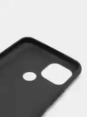 Угольный чехол силиконовый Realme C21 Реалми С21 цветной, матовый