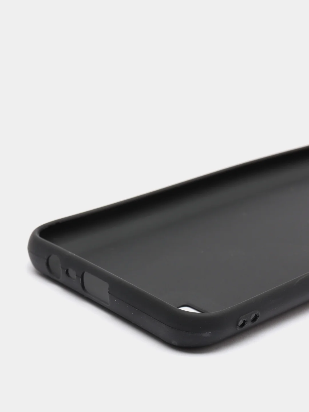 Угольный чехол силиконовый Realme C21 Реалми С21 цветной, матовый