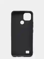 Угольный чехол силиконовый Realme C21 Реалми С21 цветной, матовый