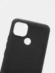 Угольный чехол силиконовый Realme C21 Реалми С21 цветной, матовый