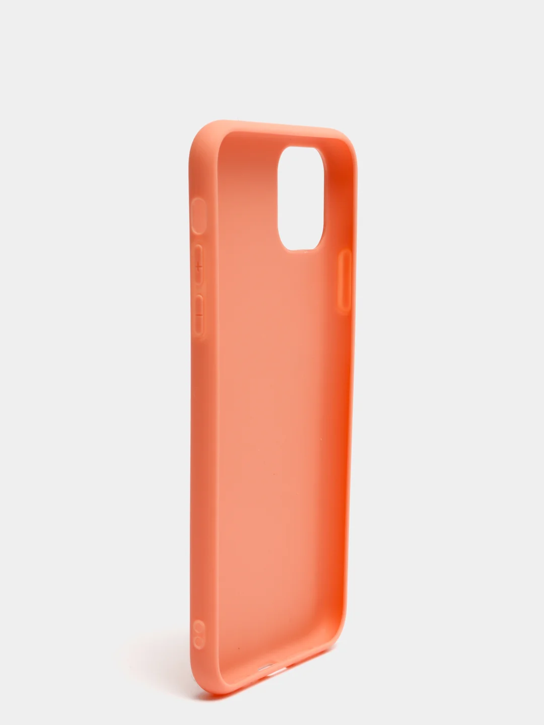 Коралловый чехол для Apple iPhone 11 Pro Max силиконовый, матовый, однотонный