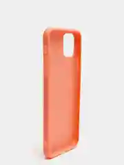 Коралловый чехол для Apple iPhone 11 Pro Max силиконовый, матовый, однотонный