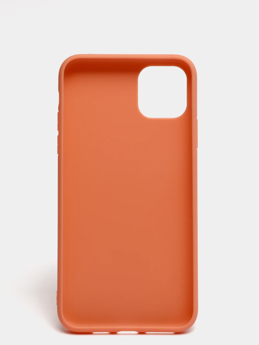 Коралловый чехол для Apple iPhone 11 Pro Max силиконовый, матовый, однотонный