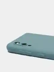 Зеленый чехол для Samsung Galaxy A02 / M02 2021 / A022F, силиконовый / Самсунг Галакси А02 / М02