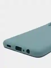 Зеленый чехол для Samsung Galaxy A02 / M02 2021 / A022F, силиконовый / Самсунг Галакси А02 / М02