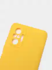 Желтый чехол Xiaomi Redmi Note 10 Pro / Note 10 Pro Max силиконовый