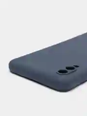 Синий чехол для Samsung Galaxy A02 / M02 2021 / A022F, силиконовый / Самсунг Галакси А02 / М02