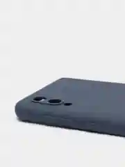 Синий чехол для Samsung Galaxy A02 / M02 2021 / A022F, силиконовый / Самсунг Галакси А02 / М02