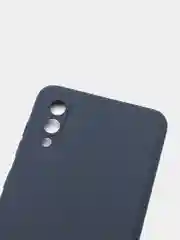 Синий чехол для Samsung Galaxy A02 / M02 2021 / A022F, силиконовый / Самсунг Галакси А02 / М02