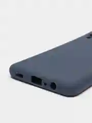 Синий чехол для Samsung Galaxy A02 / M02 2021 / A022F, силиконовый / Самсунг Галакси А02 / М02