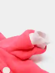 Розовый комбинезон с капюшоном для собак и кошек