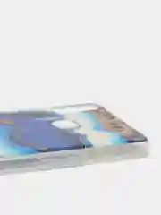 Золотой чехол Samsung Galaxy A10s, Самсунг Галакси А10с силиконовый с мраморным рисунком
