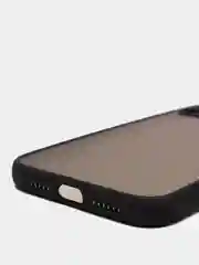 Черный iphone 11, Айфон 11 чехол матовый с цветными кнопками