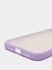 Лавандовый iphone 11, Айфон 11 чехол матовый с цветными кнопками