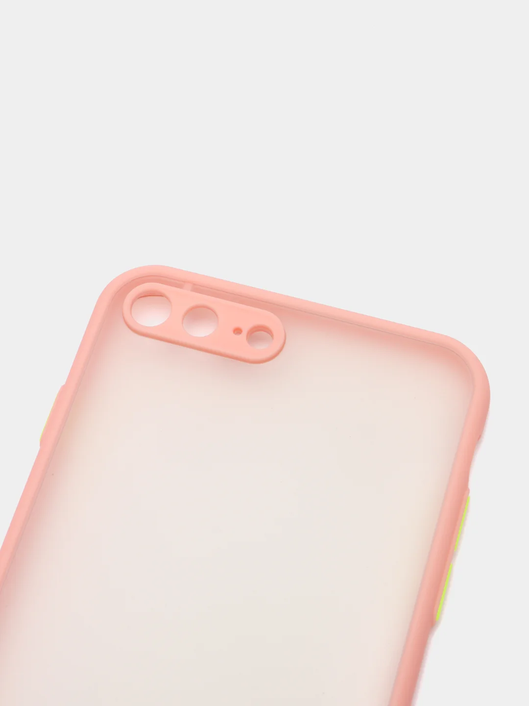Конфетный iphone 7+ / 8 Plus чехол матовый с цветными кнопками