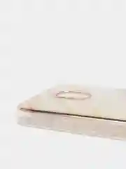 Бежевый меланж чехол Samsung Galaxy J2 Core, Самсунг Галакси Джи2 Кор, силиконовый с мраморным рисунком