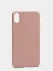 Лавандовый чехол для Apple iPhone XS Max силиконовый, матовый, однотонный