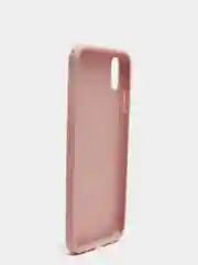 Лавандовый чехол для Apple iPhone XS Max силиконовый, матовый, однотонный
