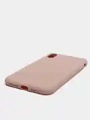 Лавандовый чехол для Apple iPhone XS Max силиконовый, матовый, однотонный