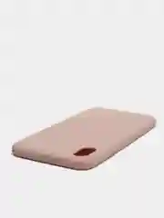 Лавандовый чехол для Apple iPhone XS Max силиконовый, матовый, однотонный
