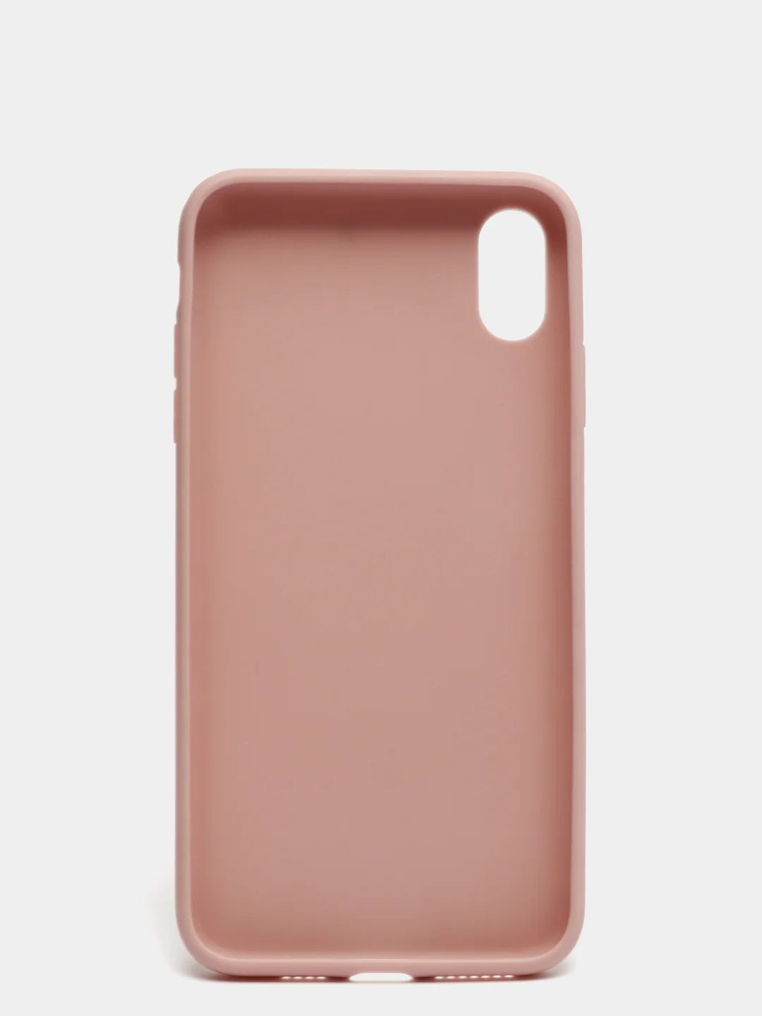 Лавандовый чехол для Apple iPhone XS Max силиконовый, матовый, однотонный