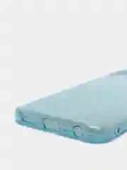 Голубой чехол Samsung Galaxy A03 Core, Самсунг Галакси А03 Кор блестящий
