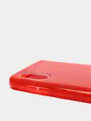 Красный чехол Samsung Galaxy A03 Core, Самсунг Галакси А03 Кор блестящий
