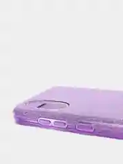 Фиолетовый чехол Samsung Galaxy A03 Core, Самсунг Галакси А03 Кор блестящий