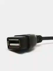 Черный кабель OTG Type-C, адаптер