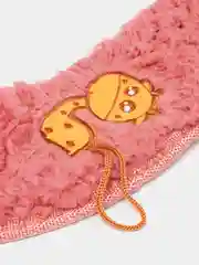 Коралловый чехол для унитаза Котик
