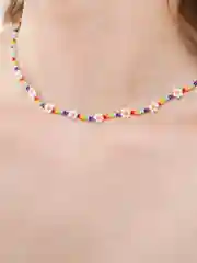 Конфетный чокер Ромашка